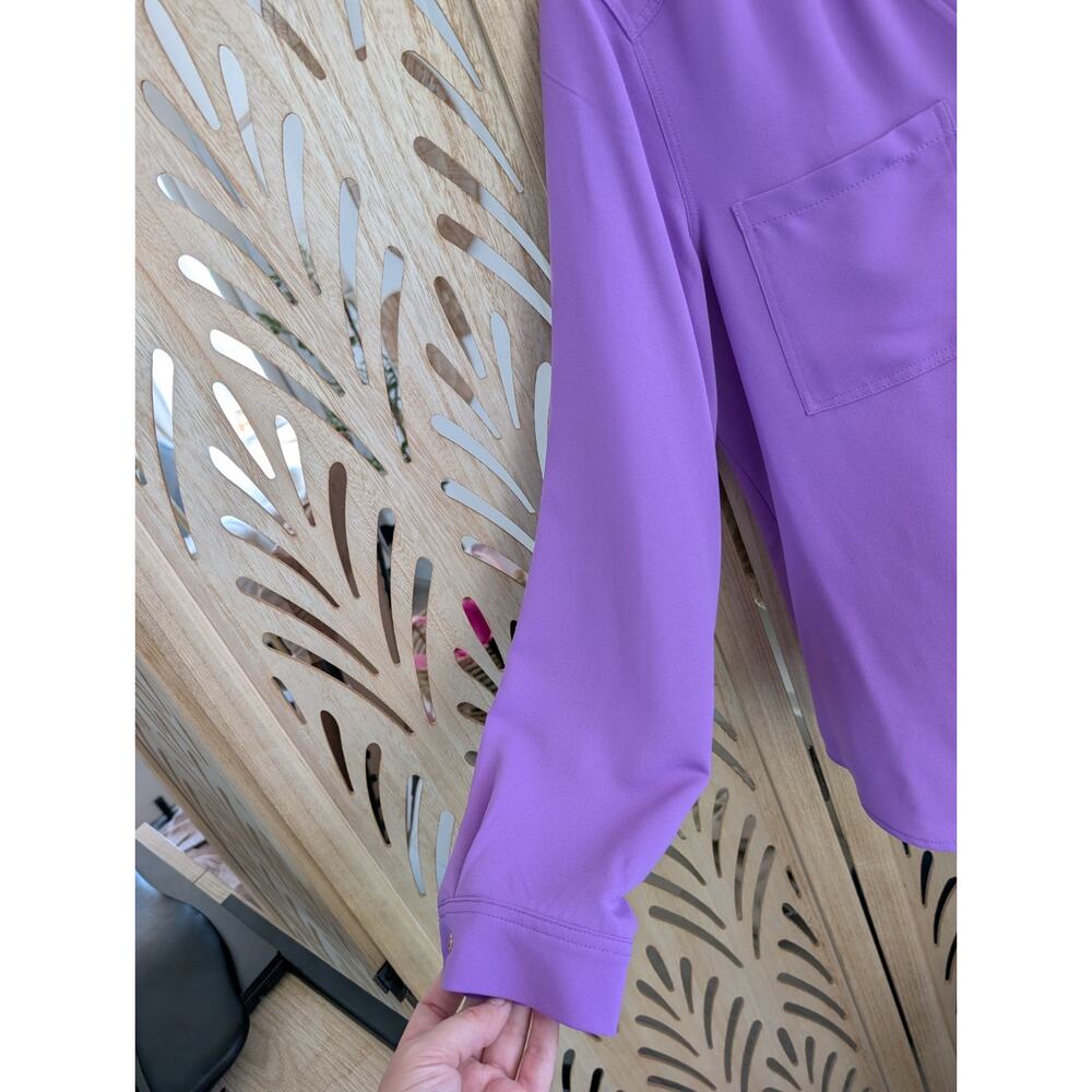 Nine West Purple Women's Blouse Medium - Picture 2 of 7